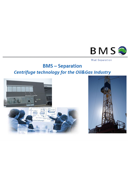BMS - Oil field centrifuge overview cover