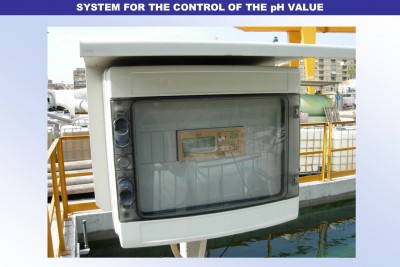 System for the control of the pH value