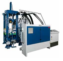 KVM block machine and concrete equipment